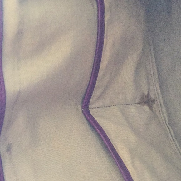 Cole Haan Purple tote bag. - Picture 5 of 7
